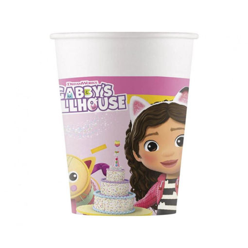 Picture of GABBYS DOLLHOUSE PAPER CUPS 200ML - 8 PACK